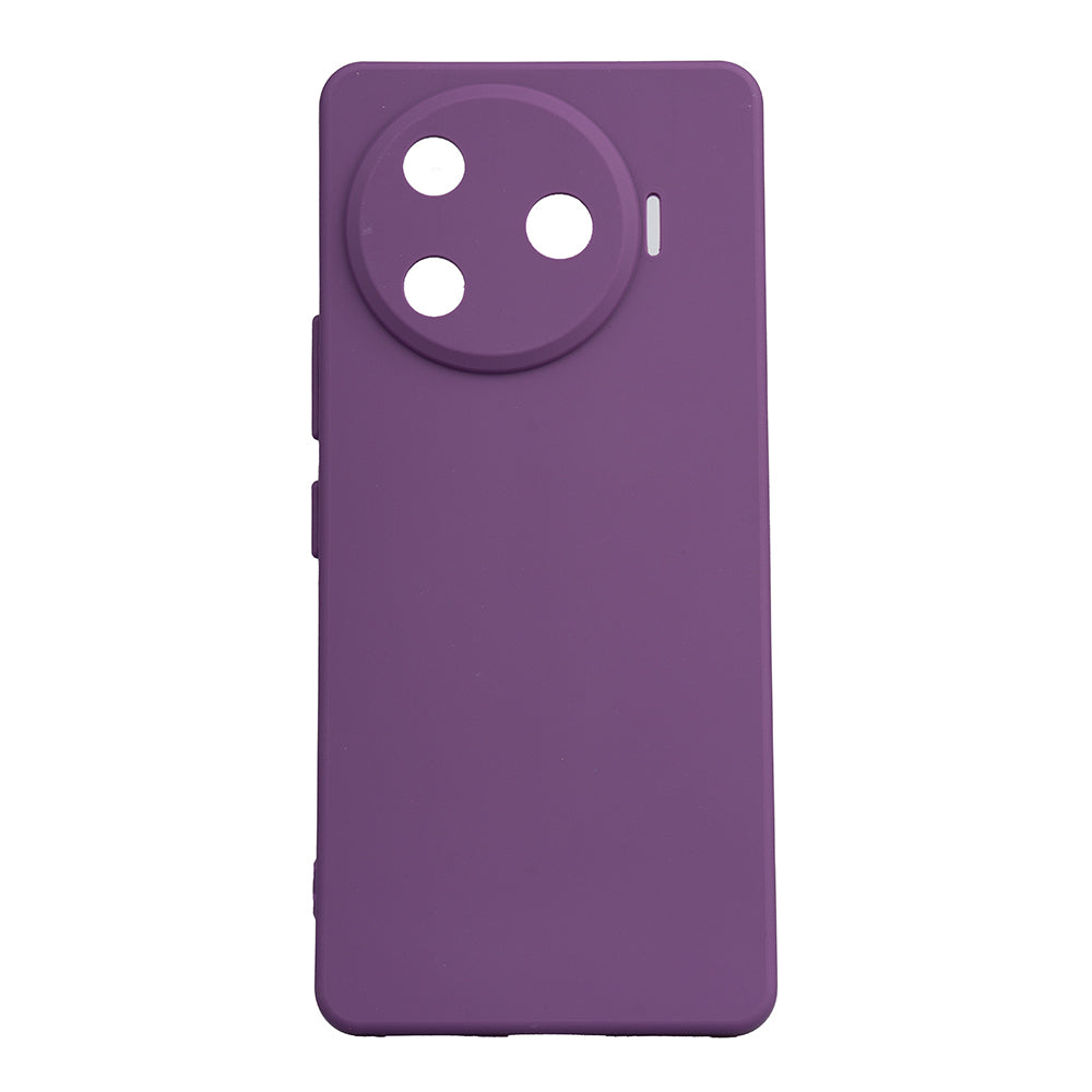 Tecno Camon 30 Pro 5G Kılıf Zore Biye Silikon Lila
