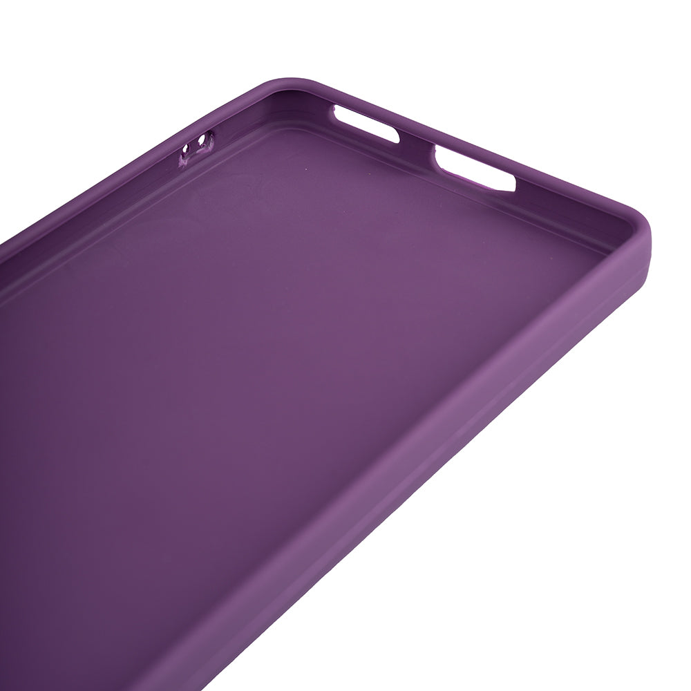 Tecno Camon 30 Pro 5G Kılıf Zore Biye Silikon Mor