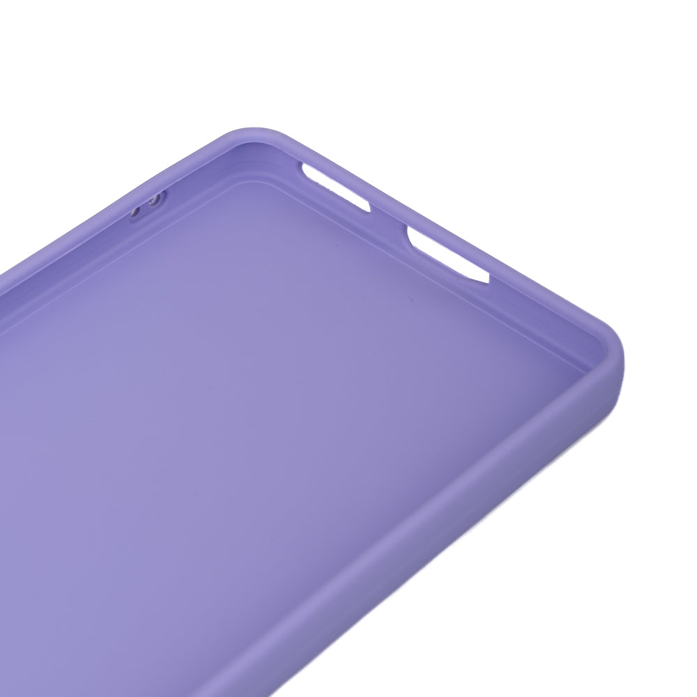 Tecno Camon 30 Pro 5G Kılıf Zore Biye Silikon Lila