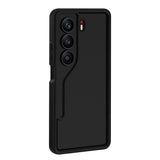 Tecno Camon 40 4G Kılıf Kamera Korumalı Ananas Kapak Siyah