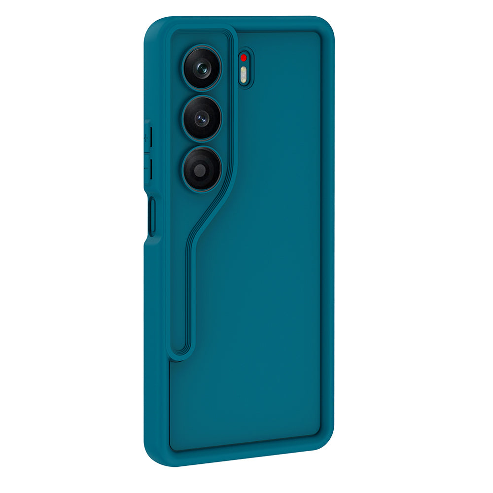 Tecno Camon 40 4G Kılıf Kamera Korumalı Ananas Kapak Koyu Yeşil