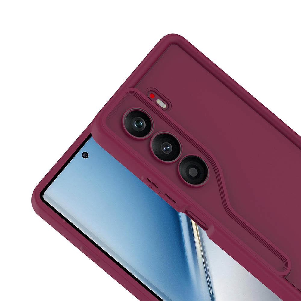 Tecno Camon 40 4G Kılıf Kamera Korumalı Ananas Kapak Koyu Yeşil