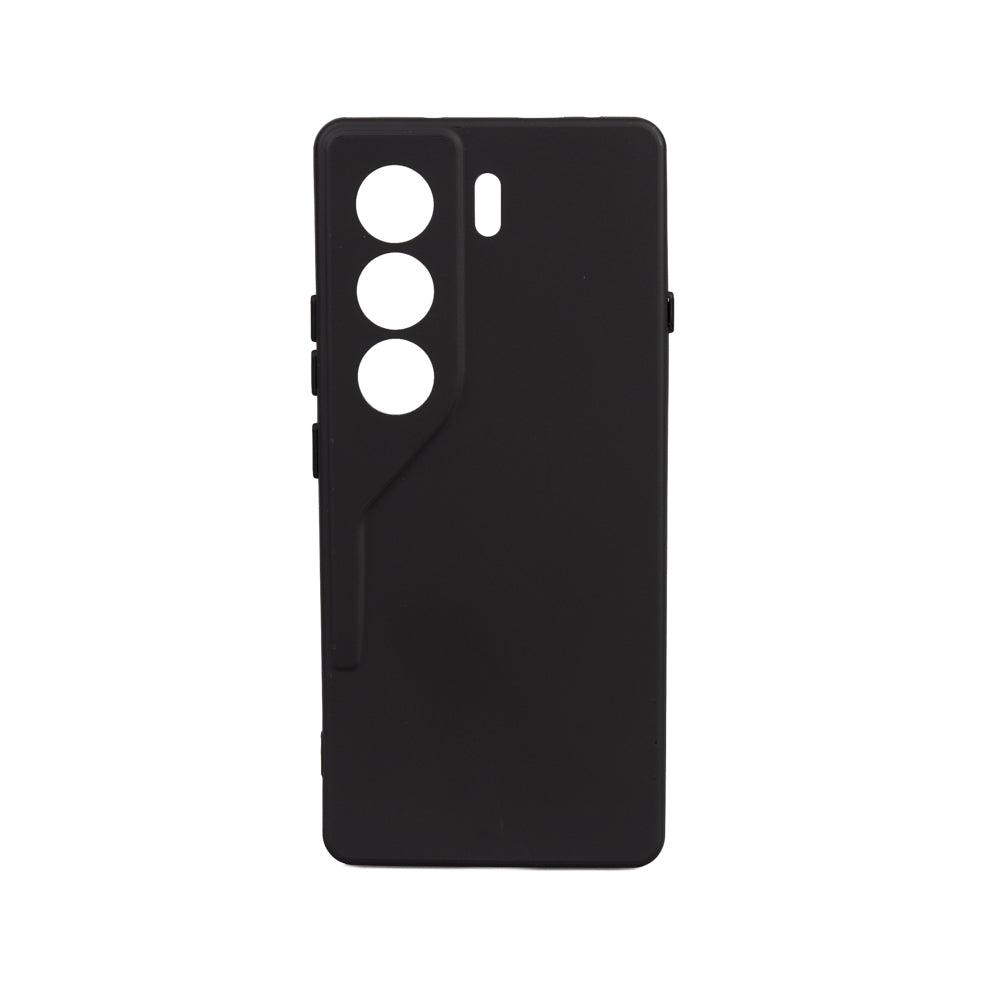 Tecno Camon 40 4G Kılıf Zore Biye Silikon Siyah