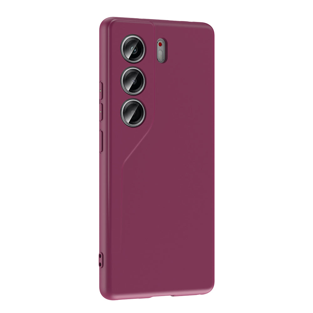 Tecno Camon 40 4G Kılıf Zore Mara Lansman Kapak Koyu Mor