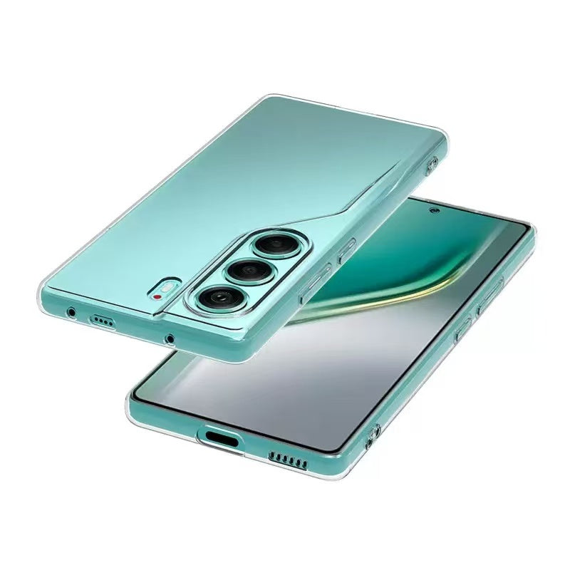 Tecno Camon 40 4G Kılıf Zore Süper Silikon Kapak Şeffaf