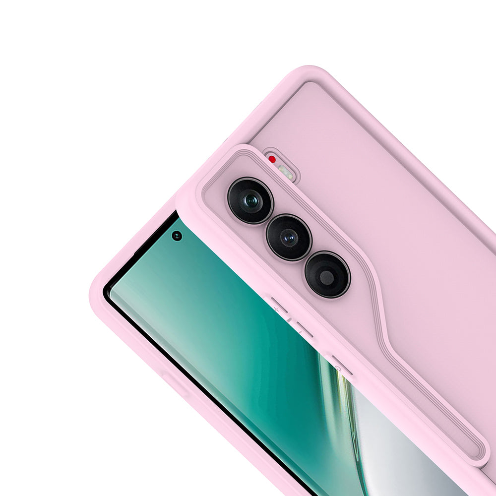 Tecno Camon 40 Pro Kılıf Kamera Korumalı Ananas Kapak Pembe