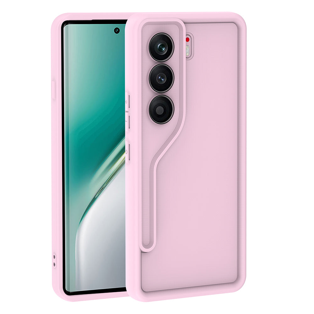Tecno Camon 40 Pro Kılıf Kamera Korumalı Ananas Kapak Pembe