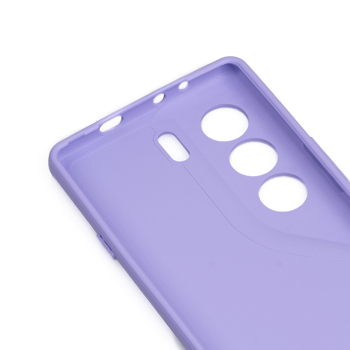 Tecno Camon 40 Pro Kılıf Zore Biye Silikon Lila