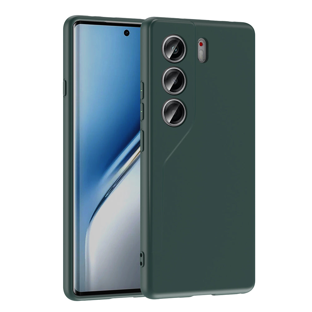 Tecno Camon 40 Pro Kılıf Zore Mara Lansman Kapak Koyu Yeşil