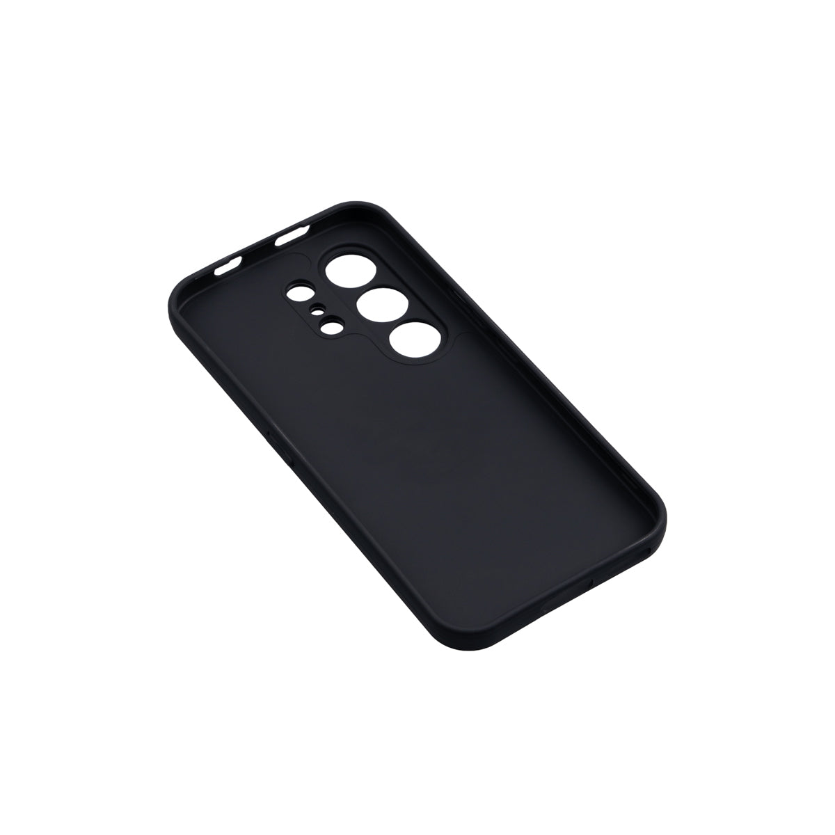 Tecno Camon 50 Kılıf Biye Silikon Siyah