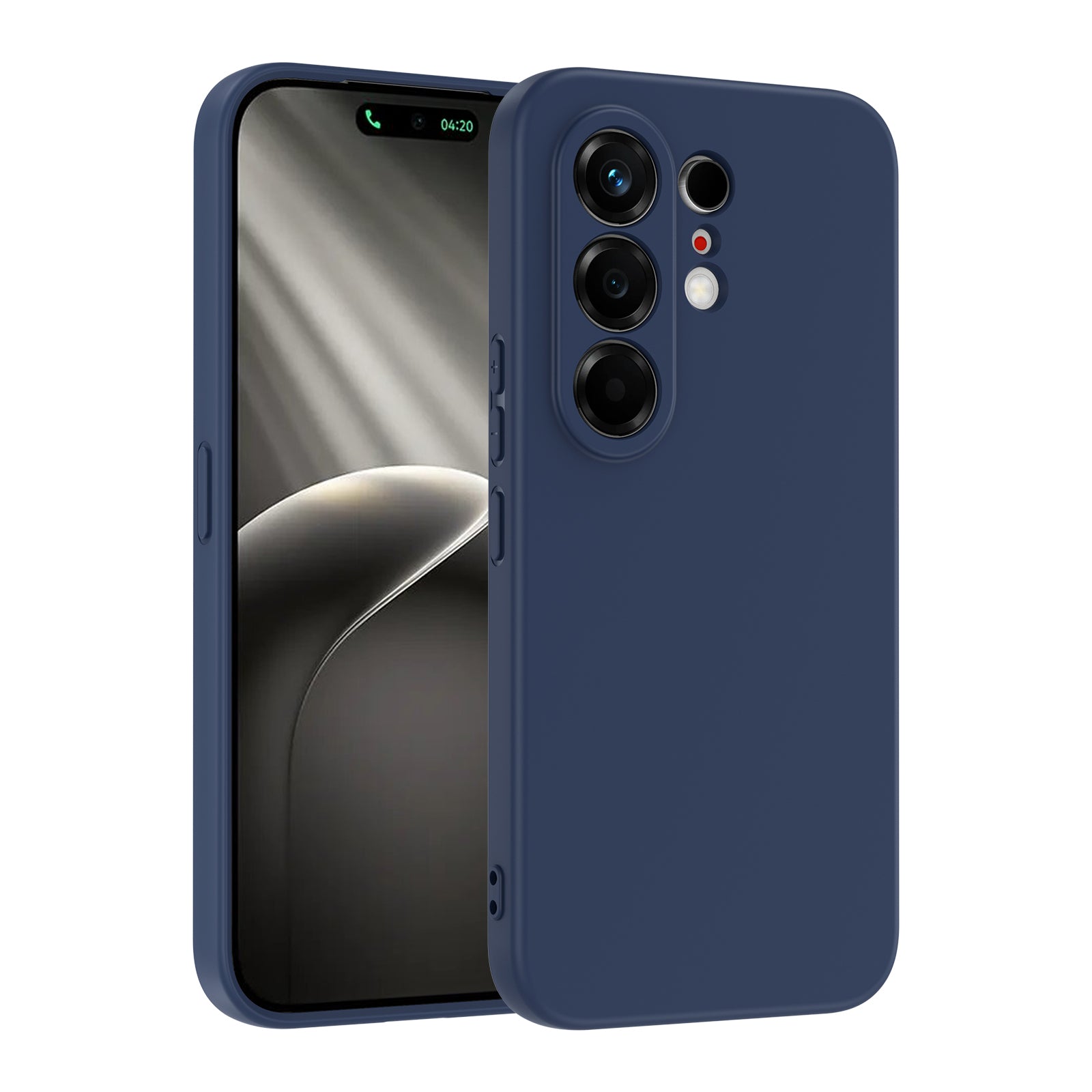 Tecno Camon 50 Kılıf Zore Mara Lansman Kapak Lacivert
