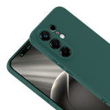 Tecno Camon 50 Kılıf Zore Mara Lansman Kapak Koyu Yeşil