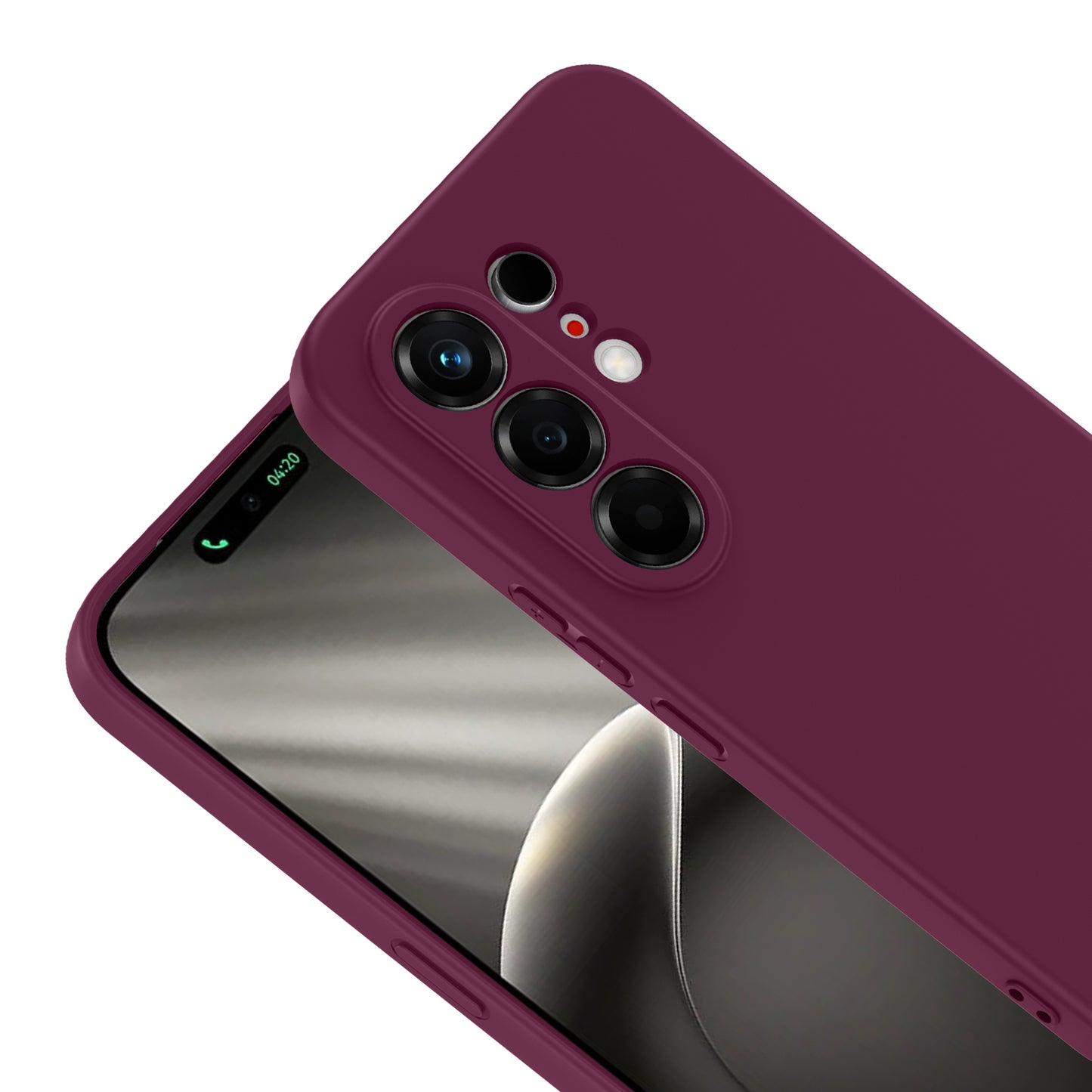 Tecno Camon 50 Pro Kılıf Zore Mara Lansman Kapak Koyu Mor