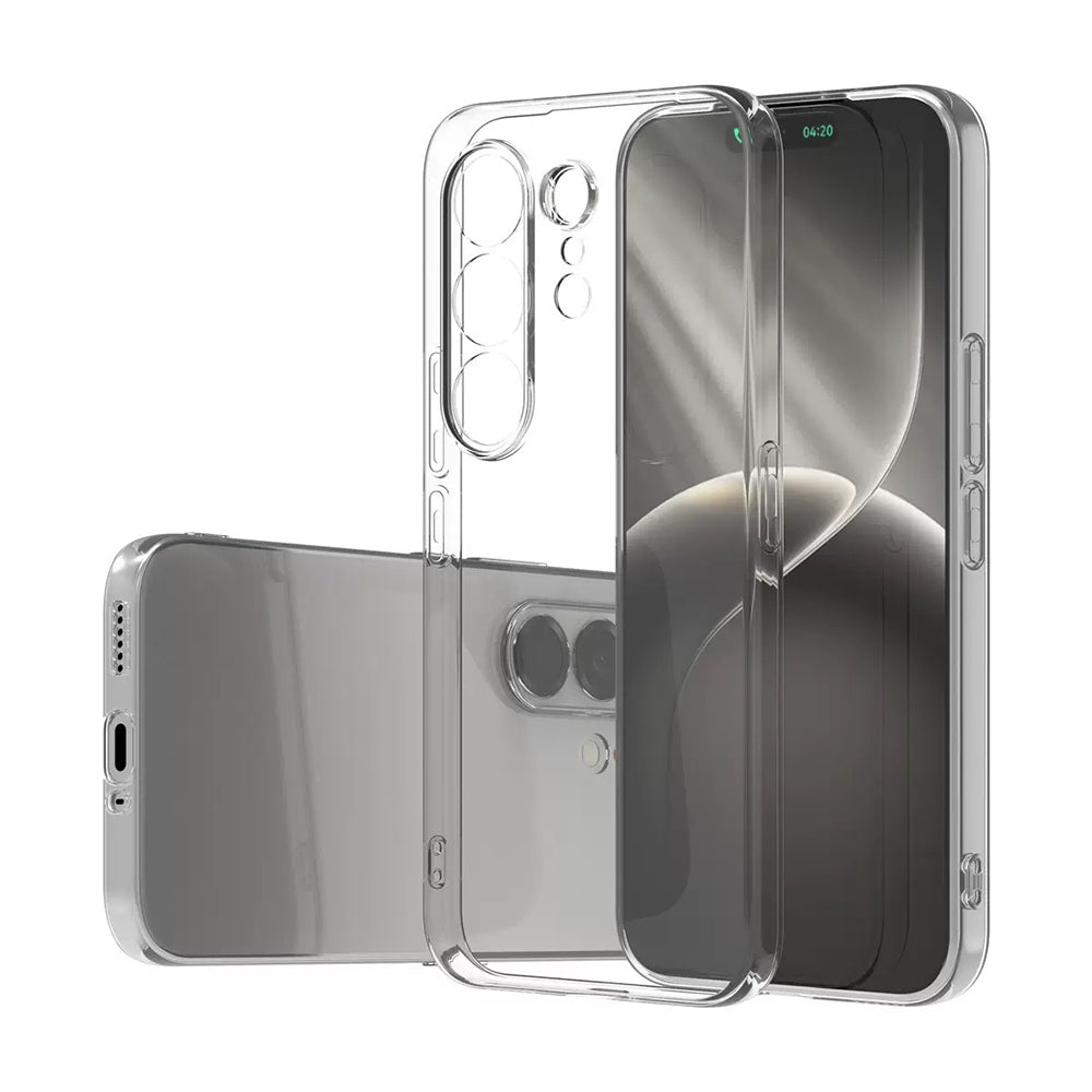 Tecno Camon 50 Pro Kılıf Süper Silikon Kapak Şeffaf