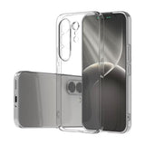 Tecno Camon 50 Pro Kılıf Zore Süper Silikon Kapak Şeffaf