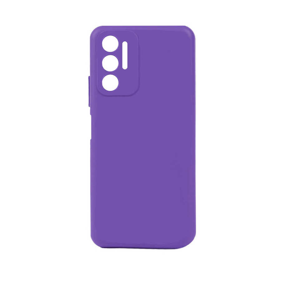 Tecno Pova 3 Kılıf Zore Biye Silikon Mor
