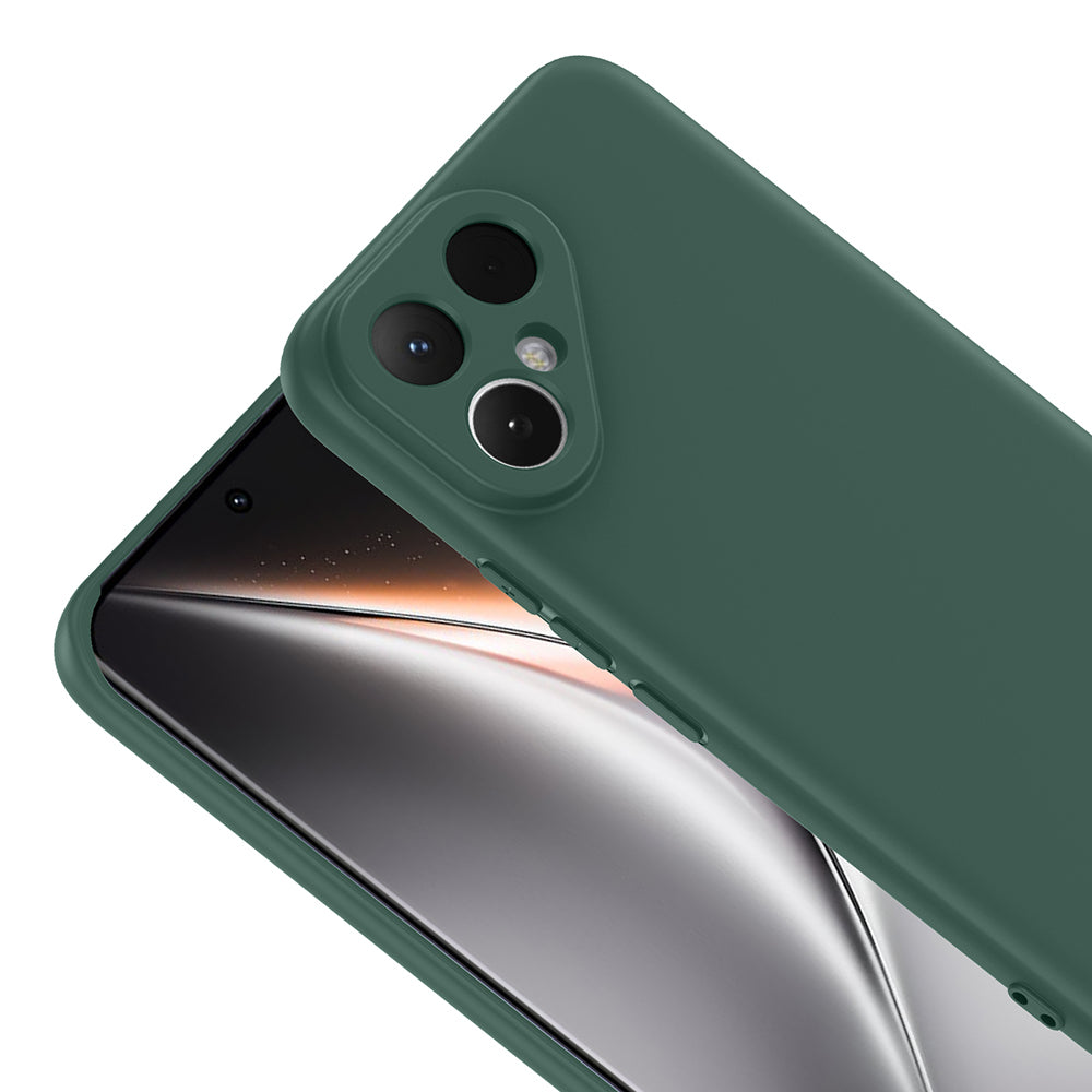 Tecno Pova Curve 2 Kılıf Zore Mara Lansman Kapak Koyu Yeşil