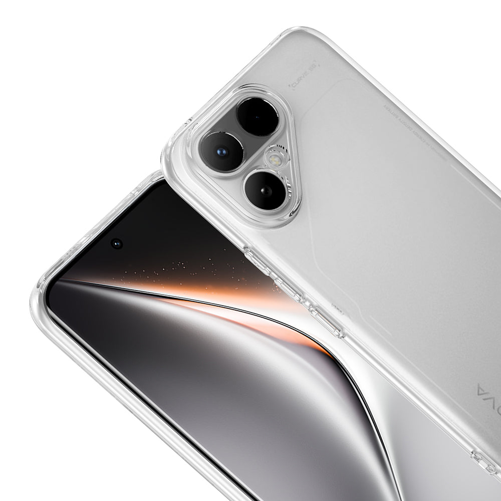 Tecno Pova Curve 2 Kılıf Zore Süper Silikon Kapak Şeffaf