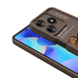 Tecno Spark 10C Kılıf Kamera Korumalı Baskılı Arka Yüzey Zore Klas Kapak Siyah