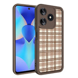 Tecno Spark 10C Kılıf Kamera Korumalı Baskılı Arka Yüzey Zore Klas Kapak Beyaz