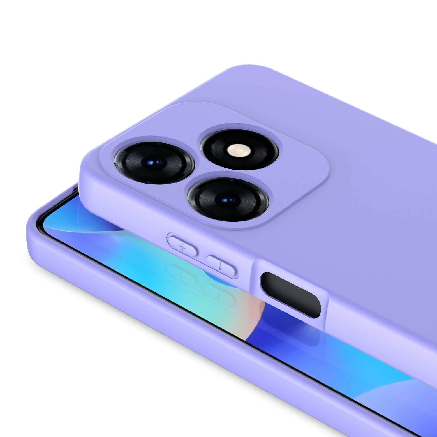 Tecno Spark 10C Kılıf Zore Mara Lansman Kapak Pembe
