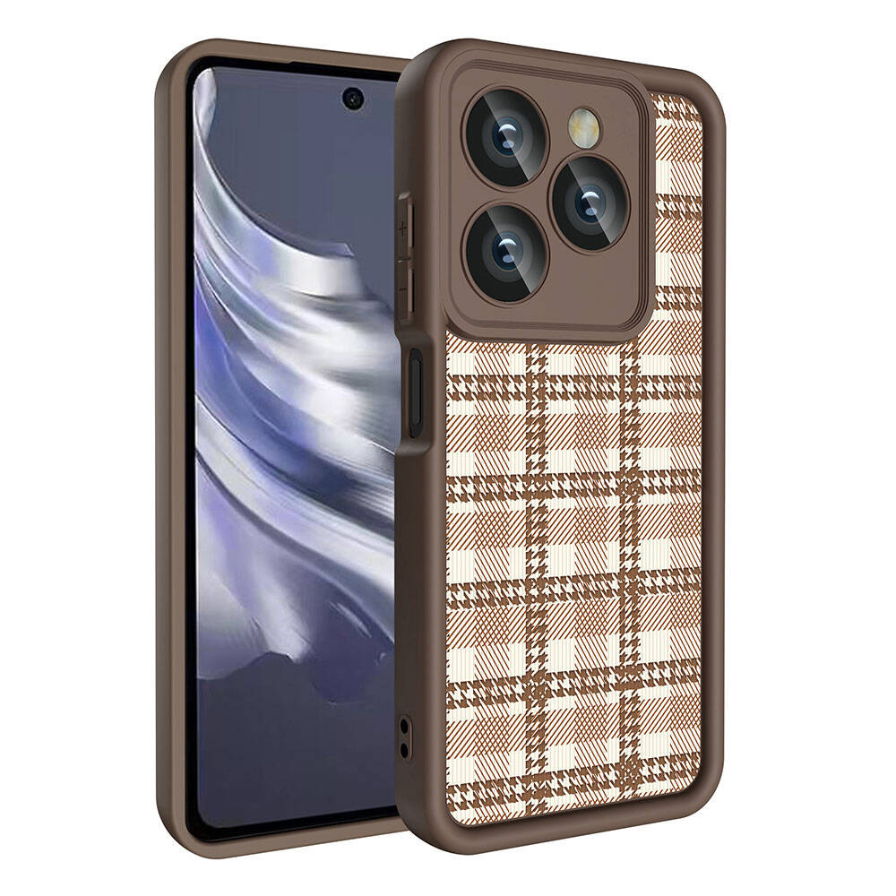 Tecno Spark 20 Pro 5G Kılıf Kamera Korumalı Baskılı Arka Yüzey Zore Klas Kapak Siyah