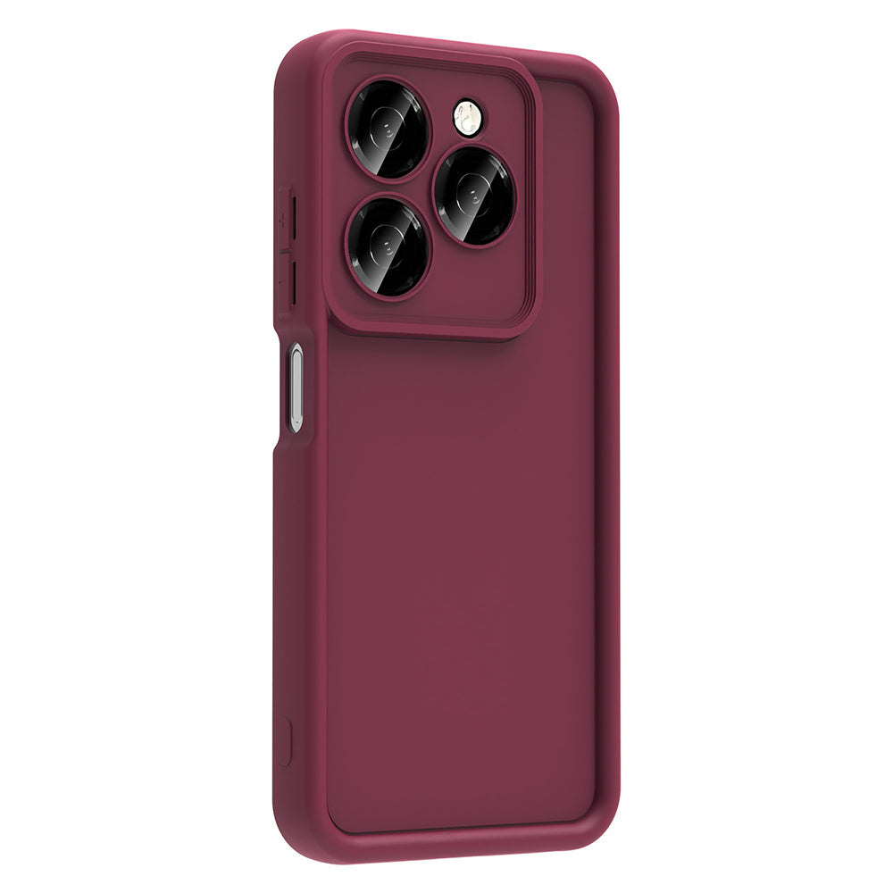 Tecno Spark 20 Pro 5G Kılıf Kamera Korumalı Zore Ananas Kapak Koyu Yeşil