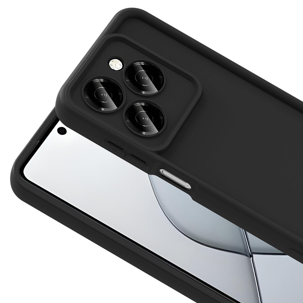 Tecno Spark 20C Kılıf Kamera Korumalı Zore Ananas Kapak Pembe