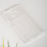 Tecno Spark 20C Kılıf Zore 2mm Anti Shock Silikon Renksiz