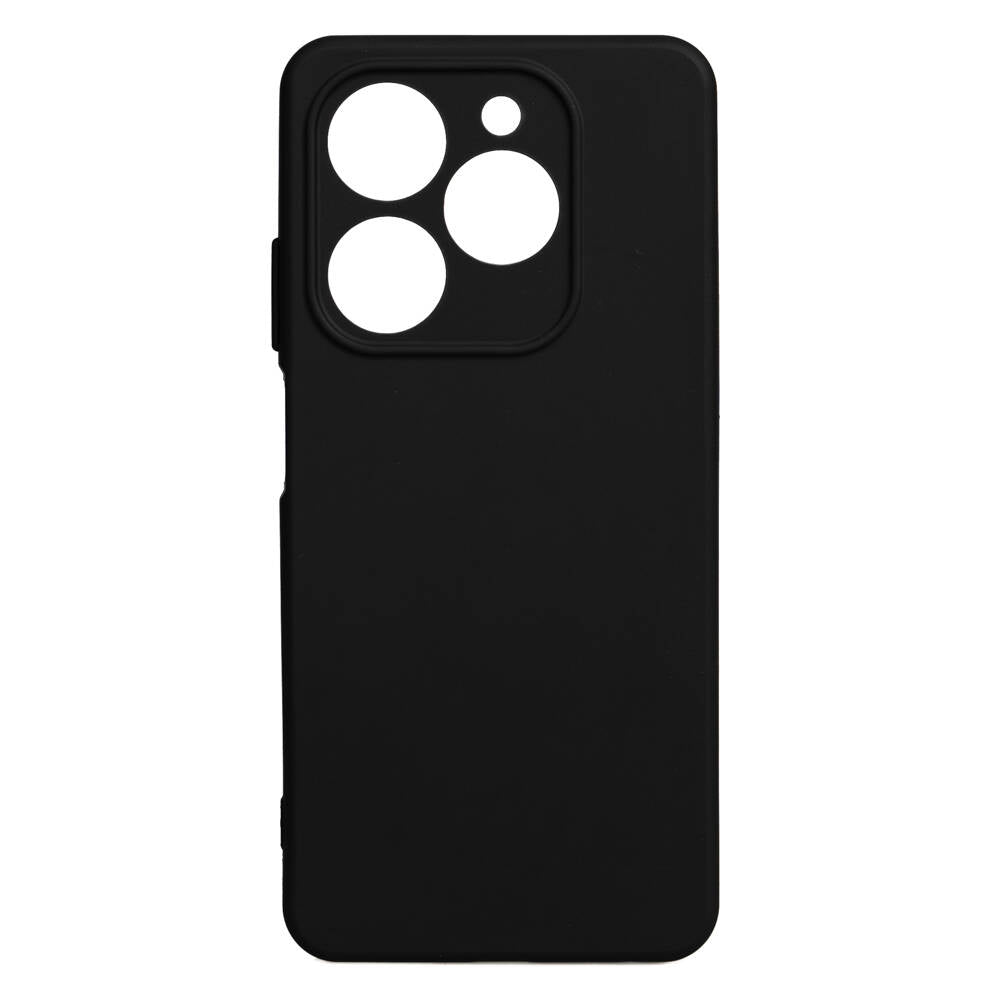 Tecno Spark 20C Kılıf Zore Biye Silikon Haki