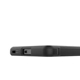 Tecno Spark 30 Pro Kılıf Esnek TPU Oyuklu Arka Yüzey Tasarımlı Zore Etnik Silikon Kapak Siyah