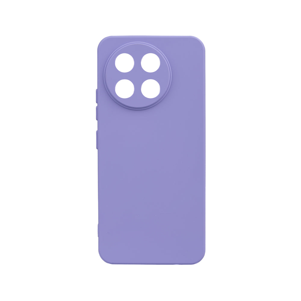 Tecno Spark 30 Pro Kılıf Zore Biye Silikon Lila