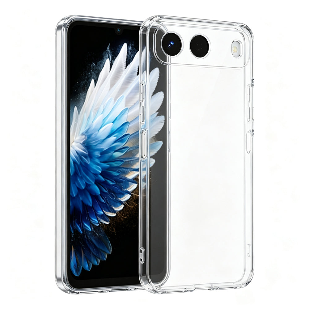 Tecno Spark 40 5G Kılıf Zore Süper Silikon Kapak Şeffaf