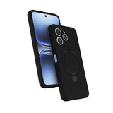 Tecno Spark 40 Kılıf M-safe Şarj Özellikli Standlı Samara Kapak Siyah