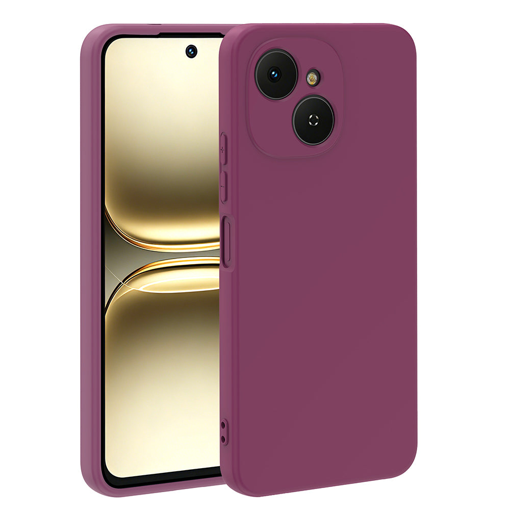 Tecno Spark 40C Kılıf Mara Lansman Kapak Koyu Mor