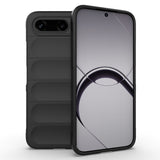Tecno Spark 50 5G Kılıf Esnek TPU Oyuklu Arka Yüzey Tasarımlı Zore Etnik Silikon Kapak Siyah