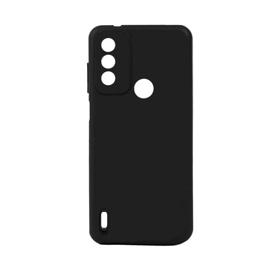Tecno Spark 6 Go Kılıf Zore Biye Silikon Siyah