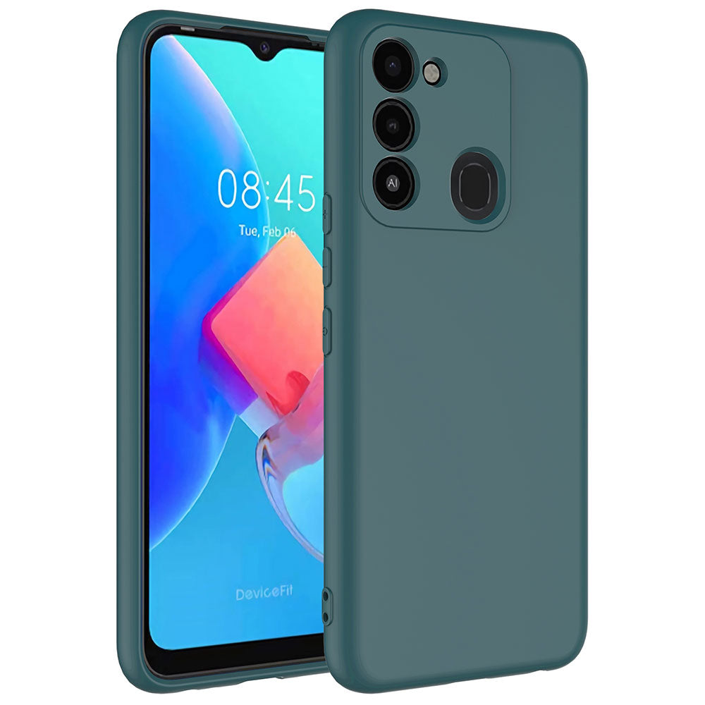 Tecno Spark 8C Kılıf Zore Mara Lansman Kapak Lacivert