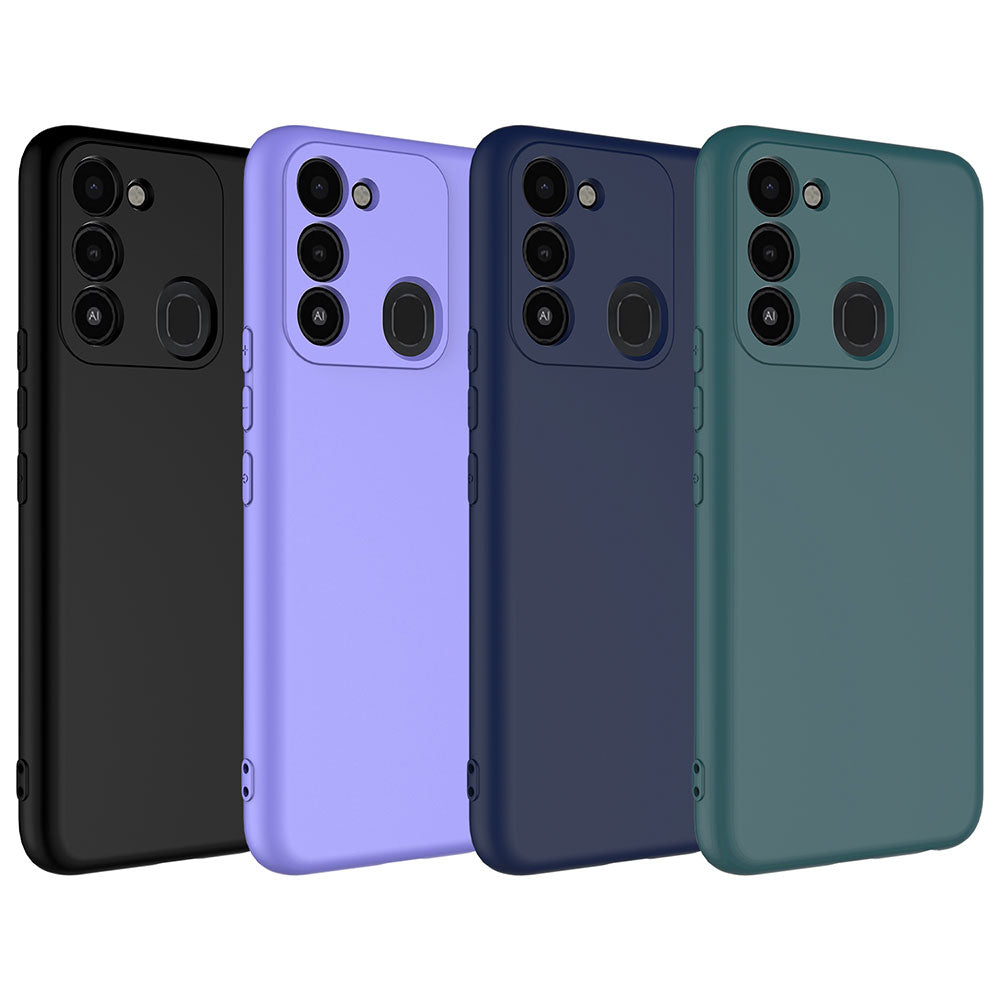 Tecno Spark 8C Kılıf Zore Mara Lansman Kapak Koyu Yeşil