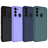 Tecno Spark 8C Kılıf Zore Mara Lansman Kapak Lacivert