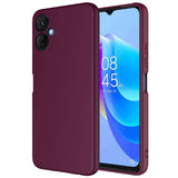 Tecno Spark 9 Pro Kılıf Zore Mara Lansman Kapak Koyu Mor