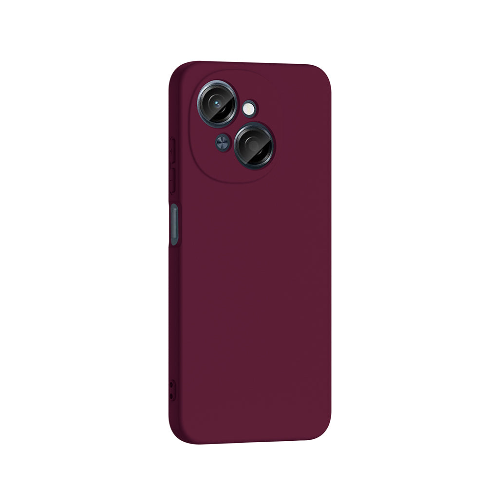 Tecno Spark Go 1 2025 Kılıf Zore Mara Lansman Kapak Koyu Mor