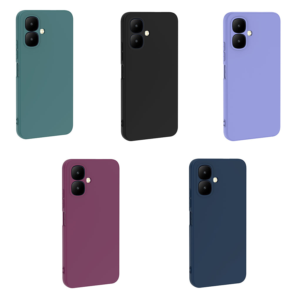 Tecno Spark Go 2 Kılıf Mara Lansman Kapak Koyu Mor
