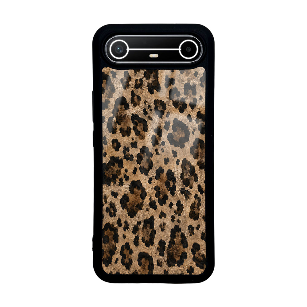 Tecno Spark Slim 5G Kılıf Kamera Korumalı Desenli Zore Lusi Kapak Kahve Leopar