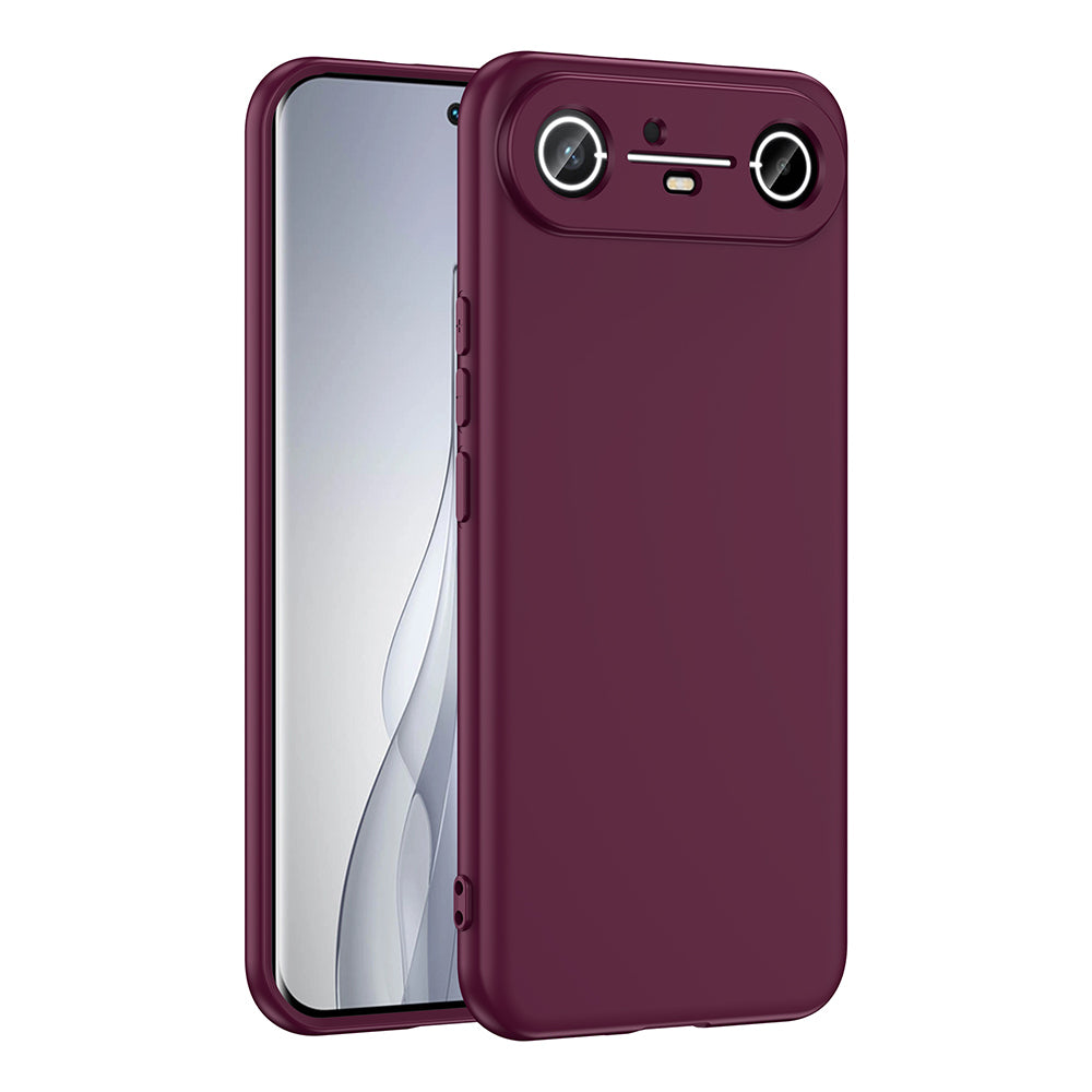 Tecno Spark Slim 5G Kılıf Mara Lansman Kapak Koyu Mor