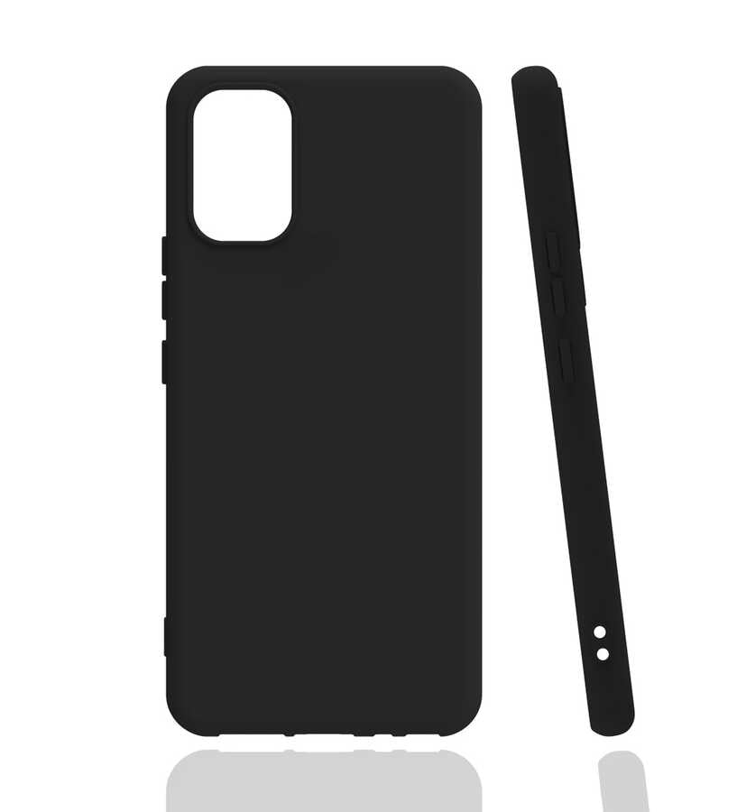 Vivo V21 Kılıf Zore Biye Silikon Siyah