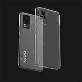 Vivo V21 Kılıf Zore Coss Kapak Renksiz