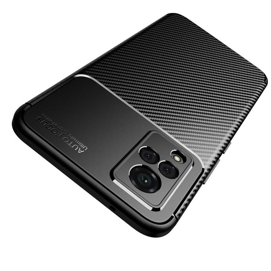 Vivo V21 Kılıf Zore Negro Silikon Kapak Siyah
