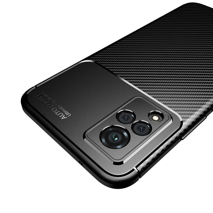 Vivo V21 Kılıf Zore Negro Silikon Kapak Lacivert