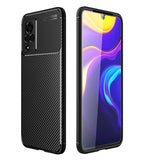 Vivo V21 Kılıf Zore Negro Silikon Kapak Siyah